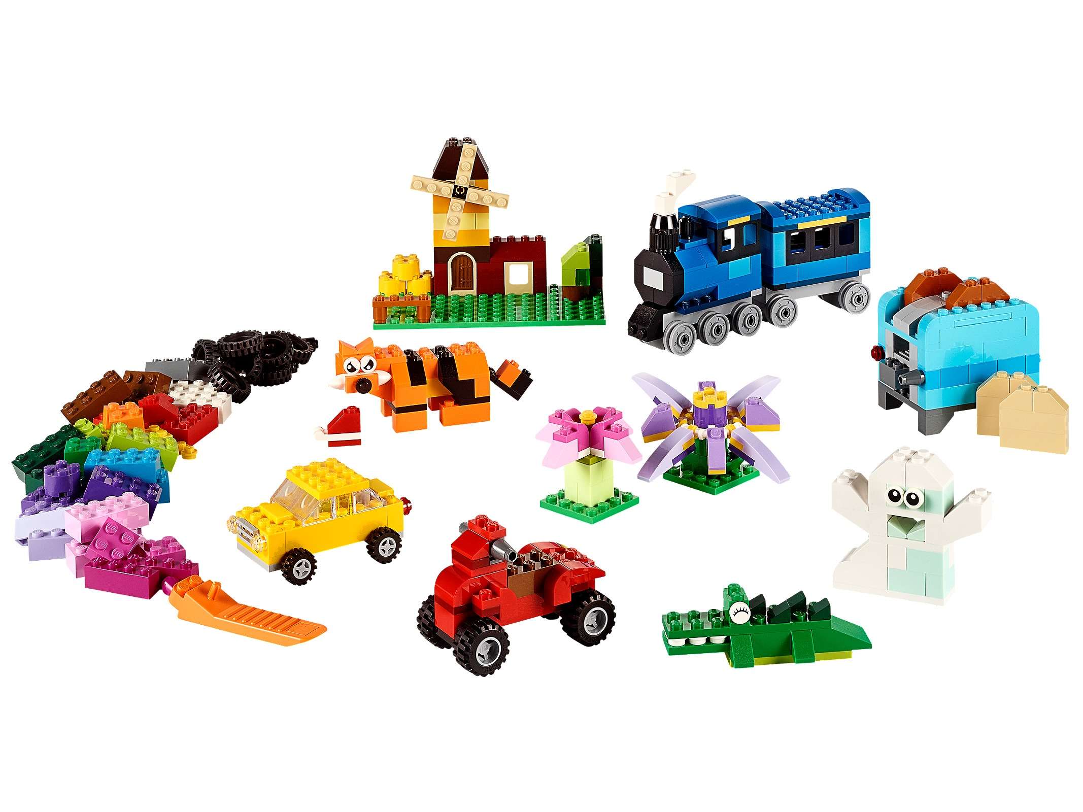 Kreatywne klocki LEGO średnie pudełko