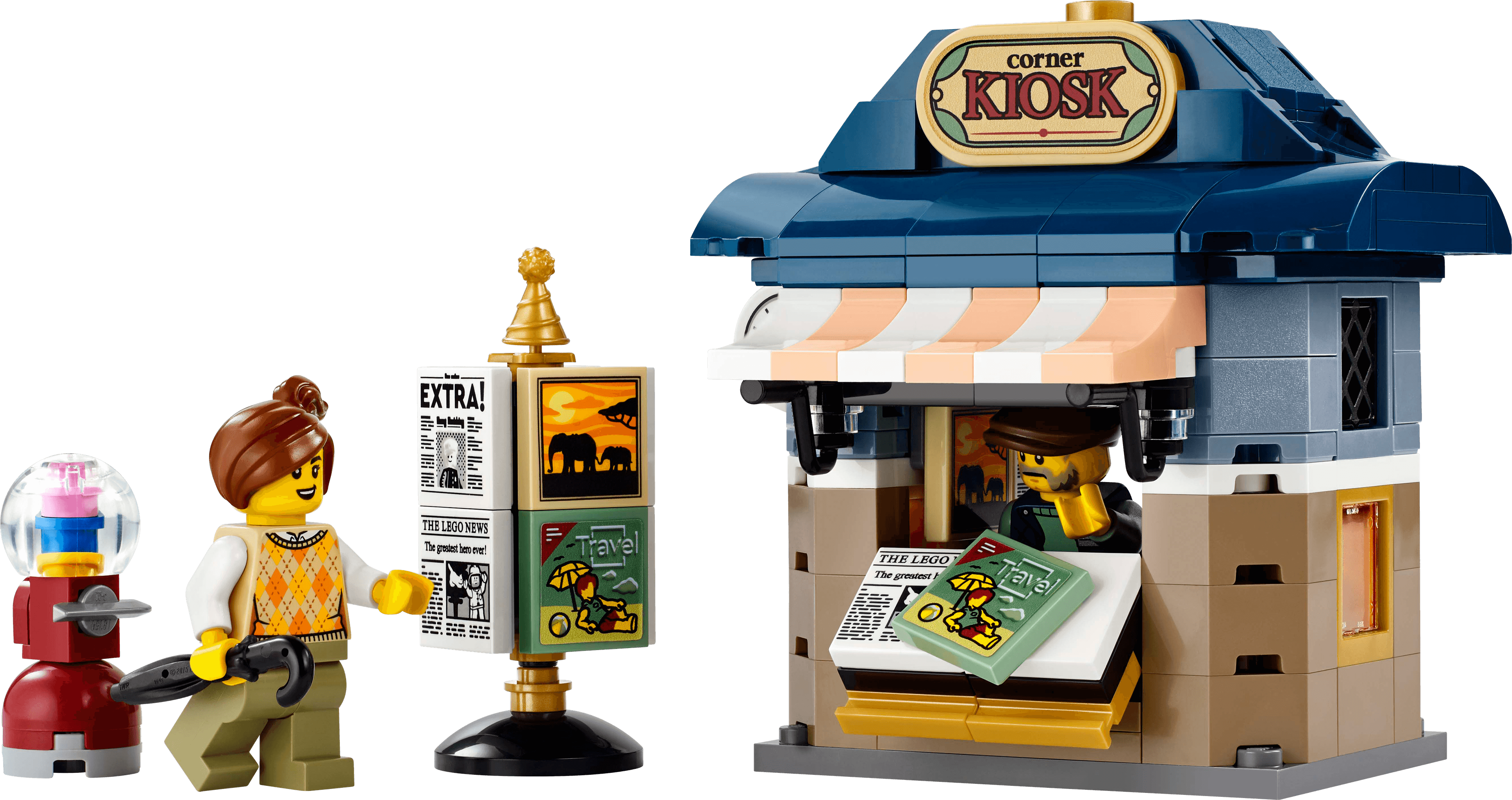 Corner Kiosk