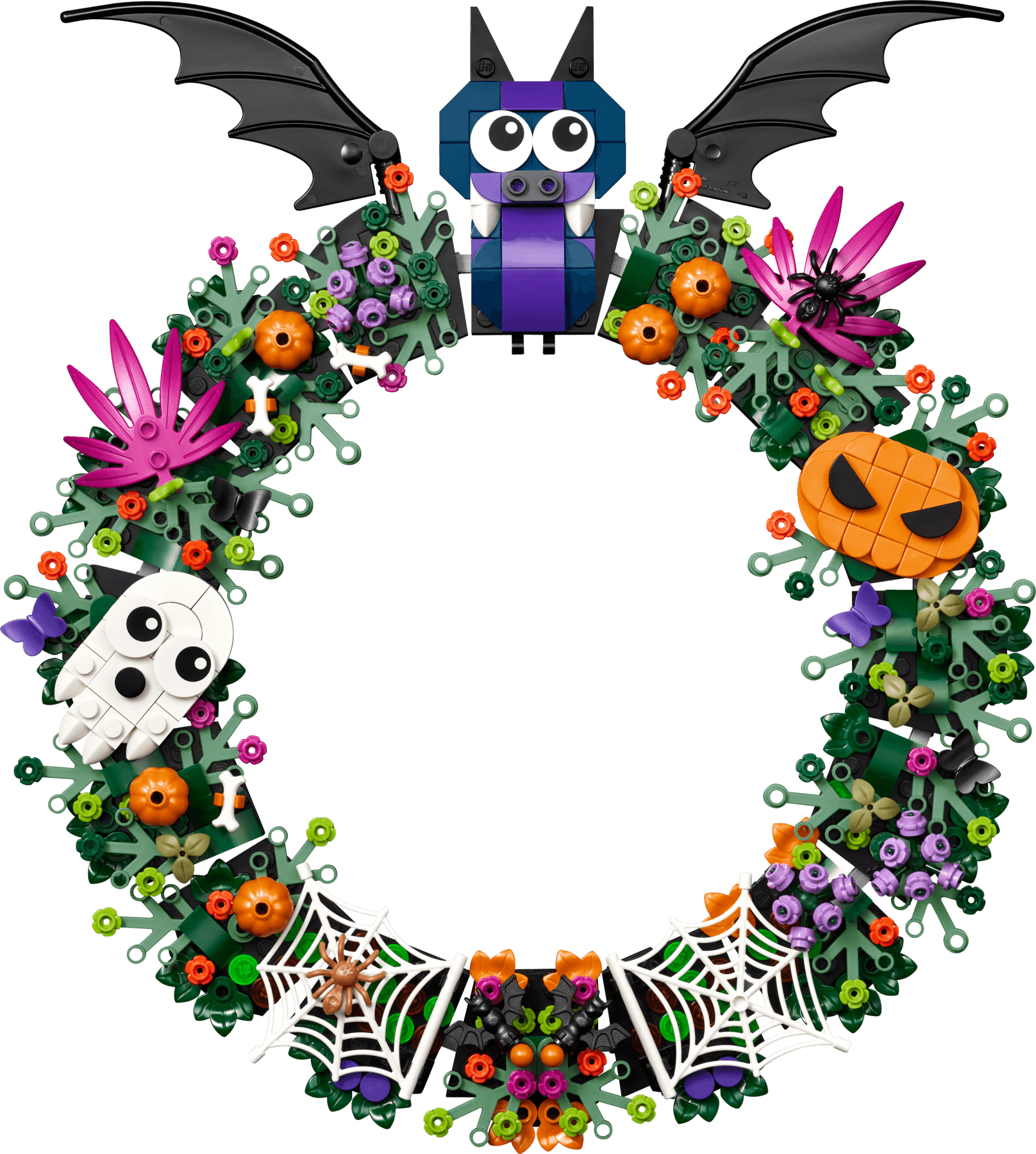 Wieniec na Halloween