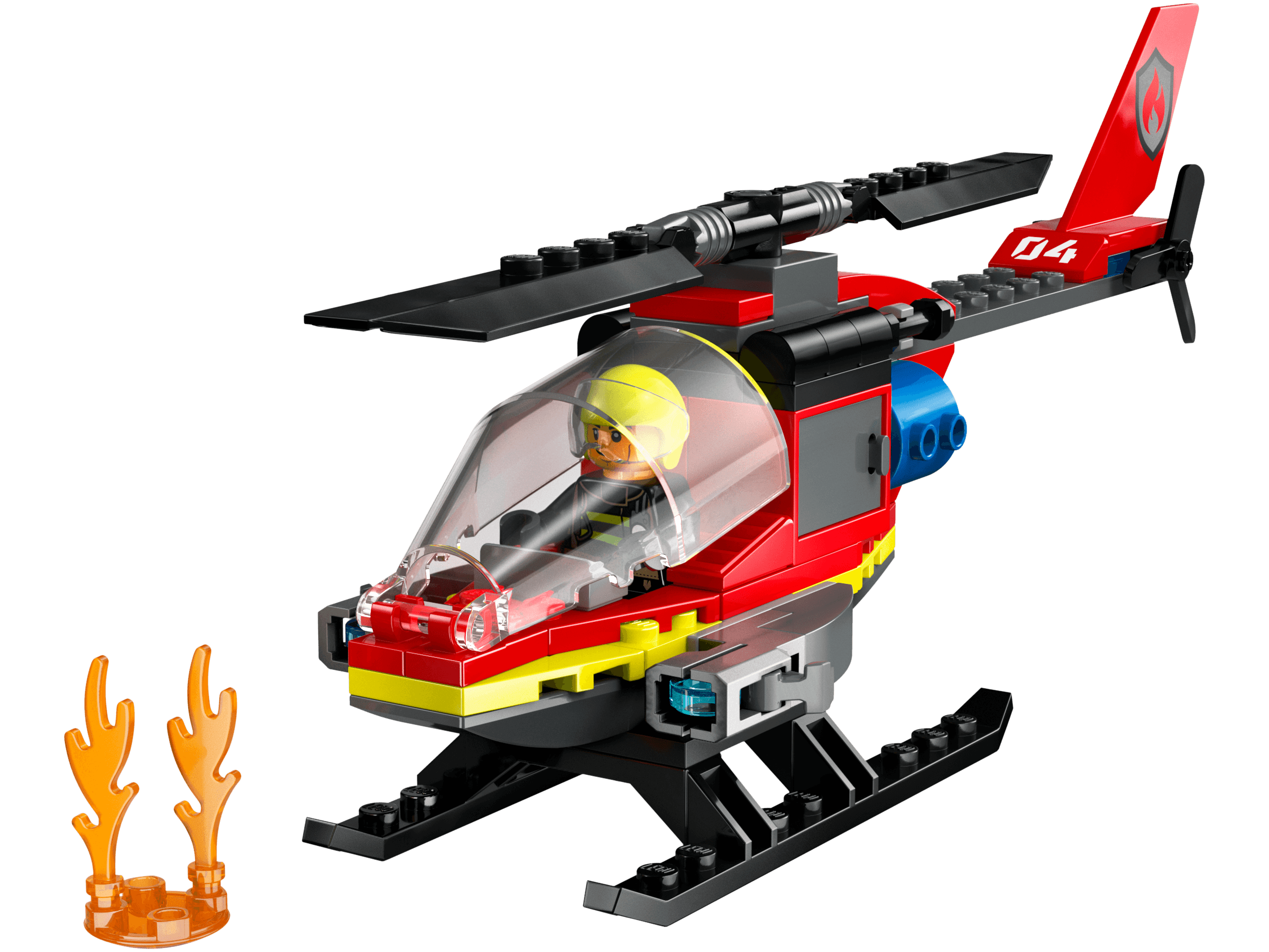 Strażacki helikopter ratunkowy