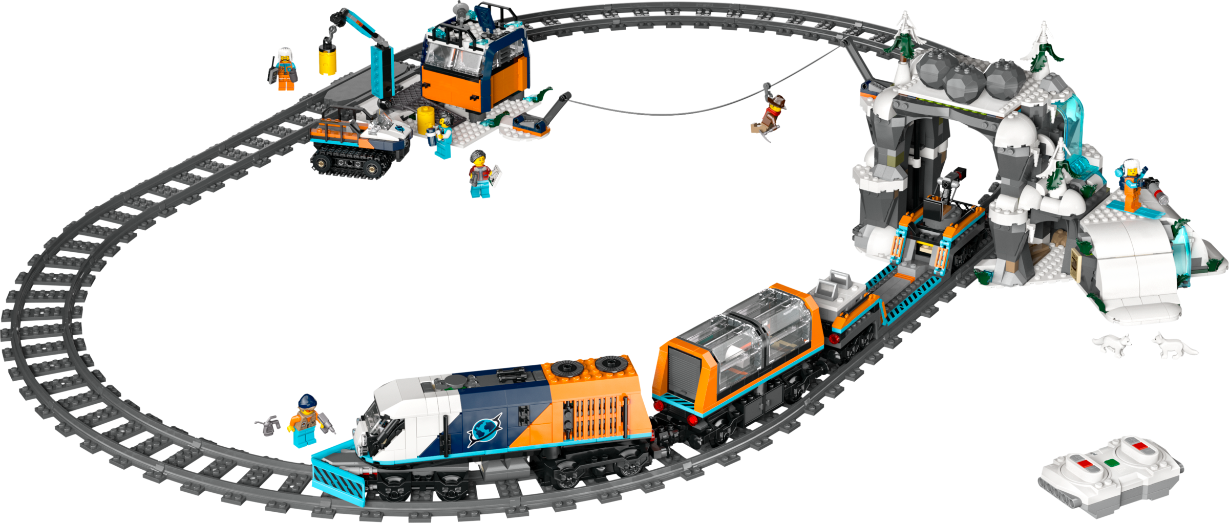 Explorers' Arctic Polar Express Train