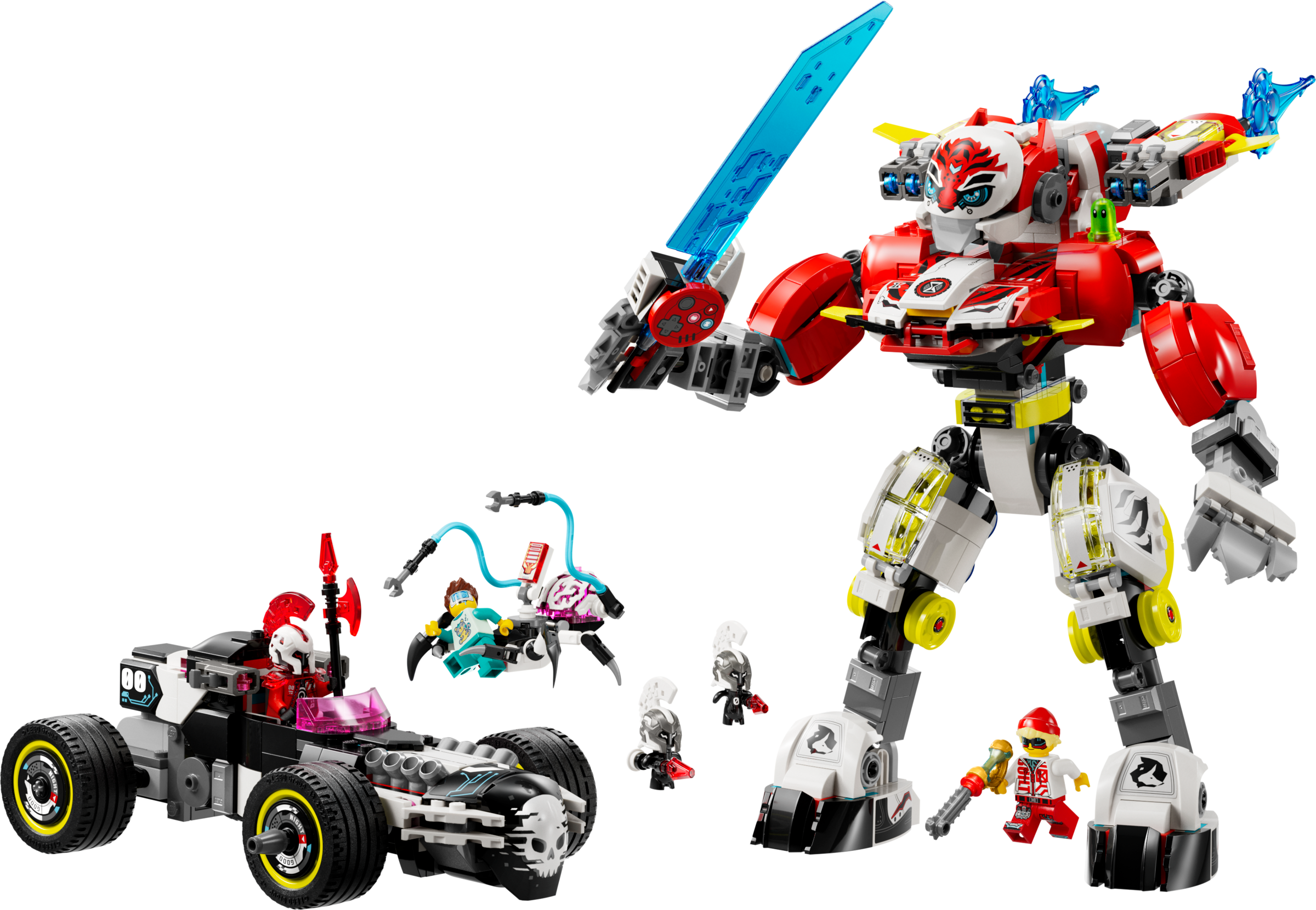 Tygrysi mech Coopera i hot rod Zero