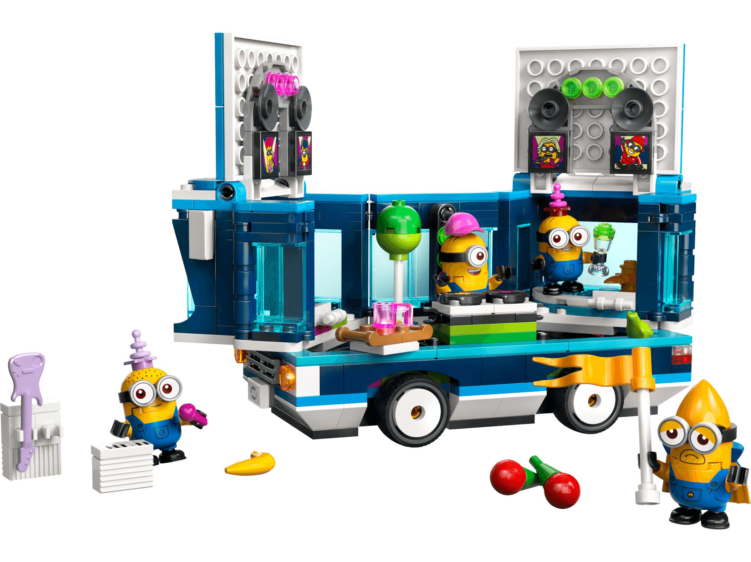 Imprezowy autobus minionków