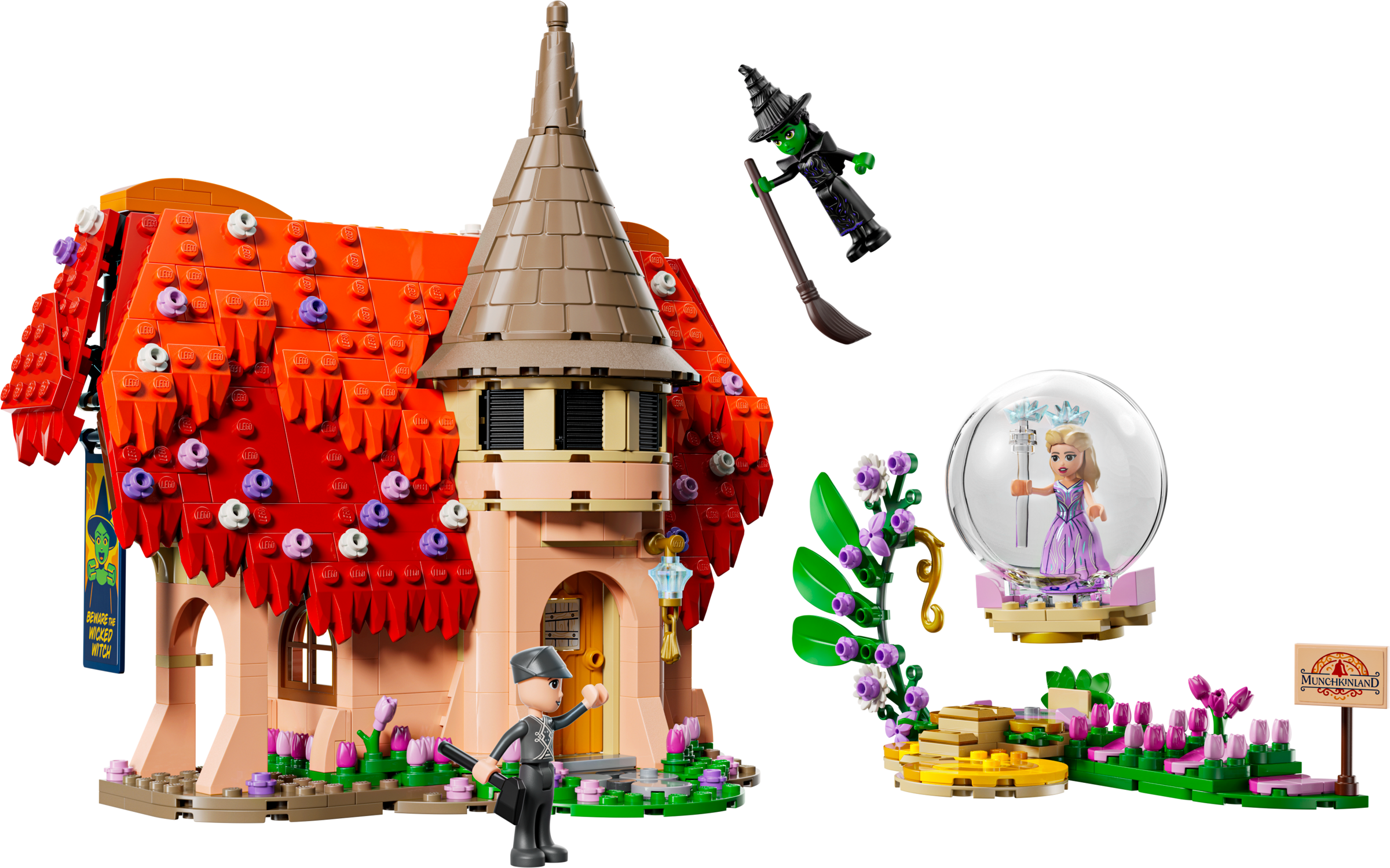 Wizyta Glindy i Elphaby w Munchkinland