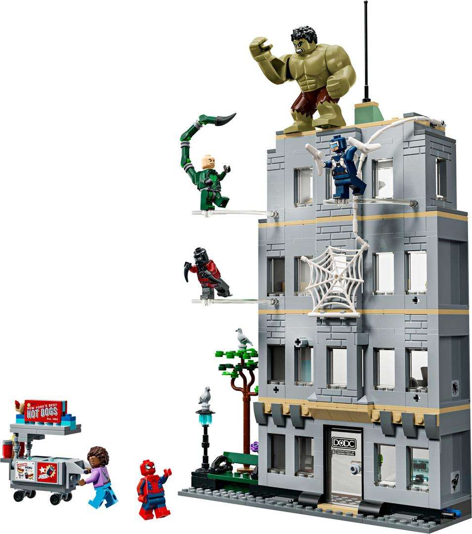 Epickie starcie: Spider-Man kontra Hulk
