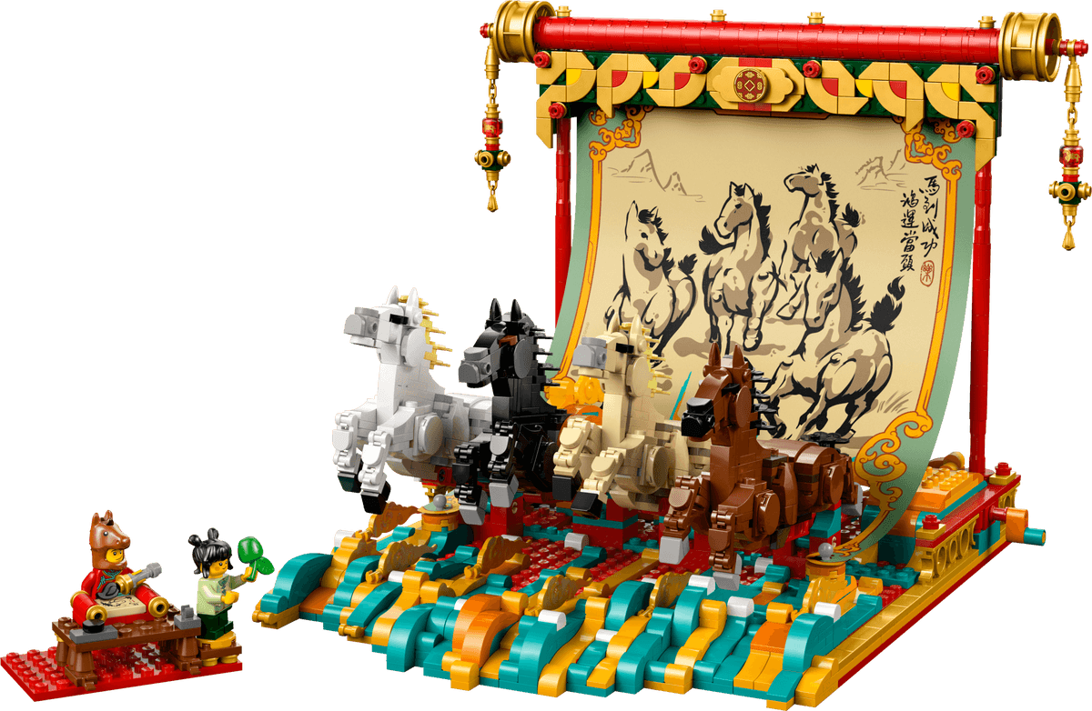 Galloping Horses Canvas