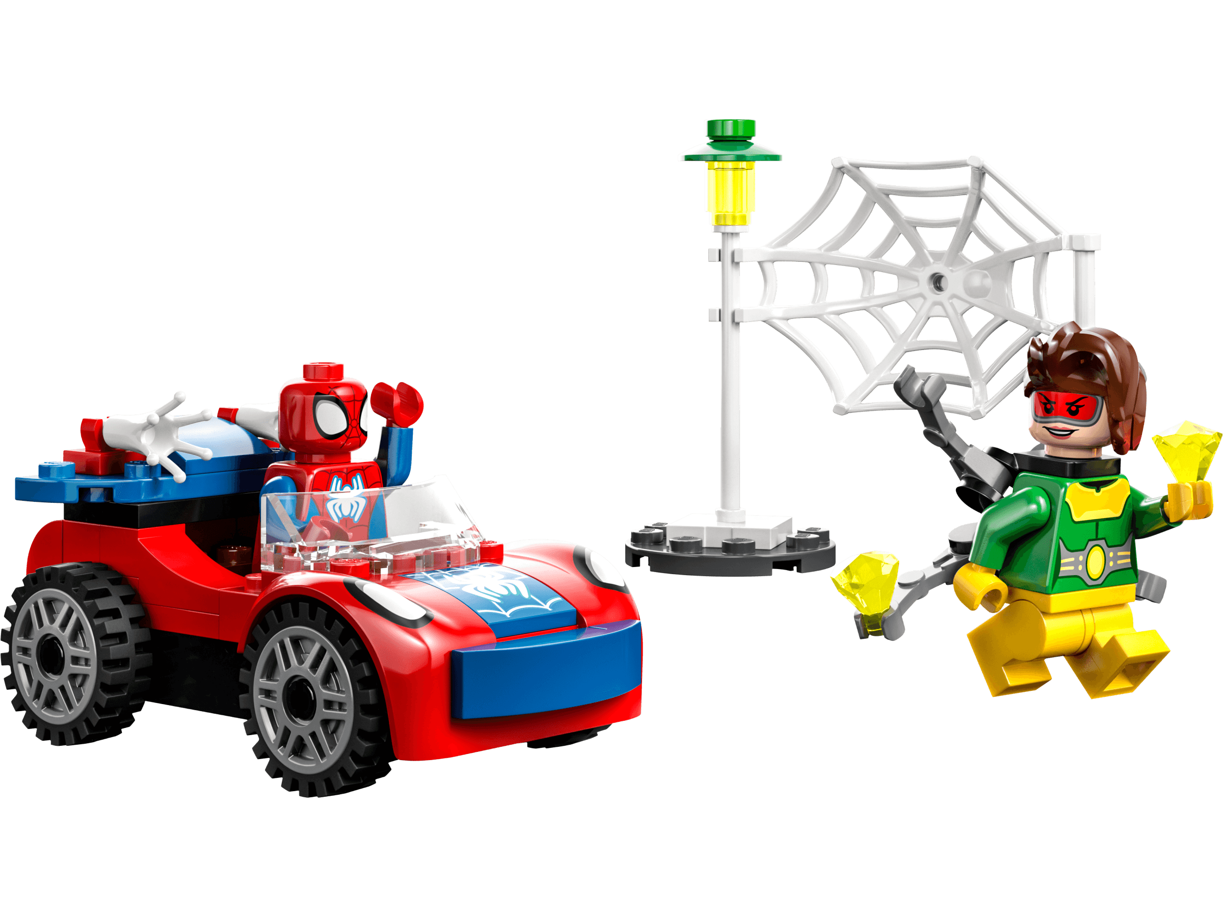 Samochód Spider-Mana i Doc Ock