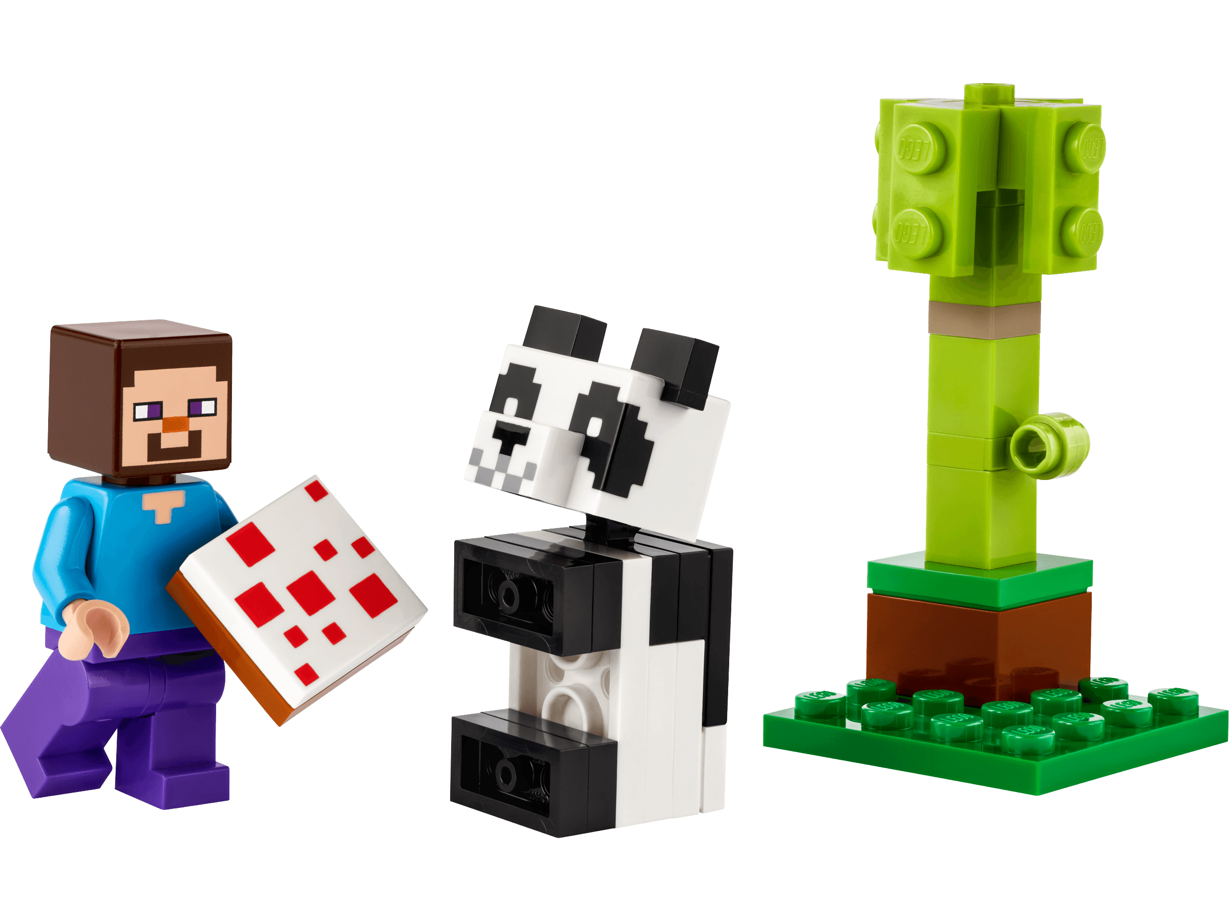 Steve i mała panda