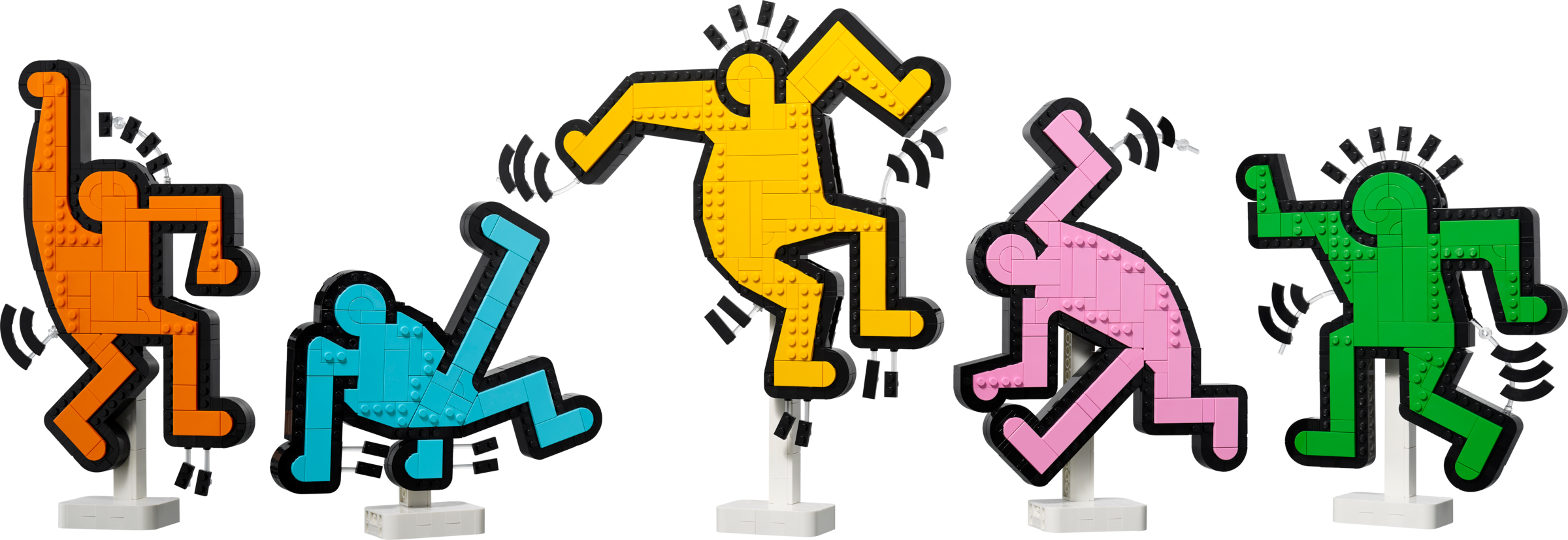 Keith Haring — tańczące postacie