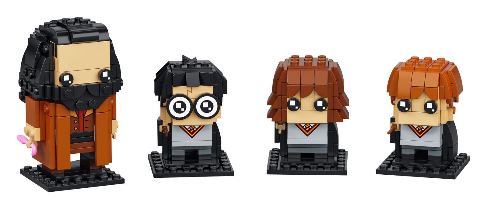 Harry Hermiona Ron i Hagrid
