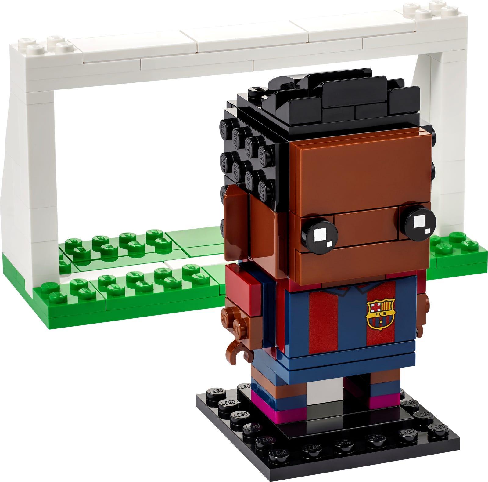 Portret z klocków - FC Barcelona