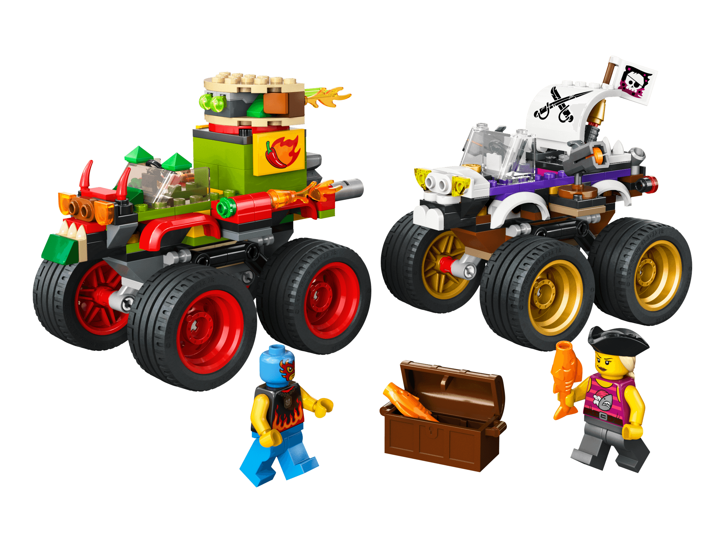 Wyścig monster truckami