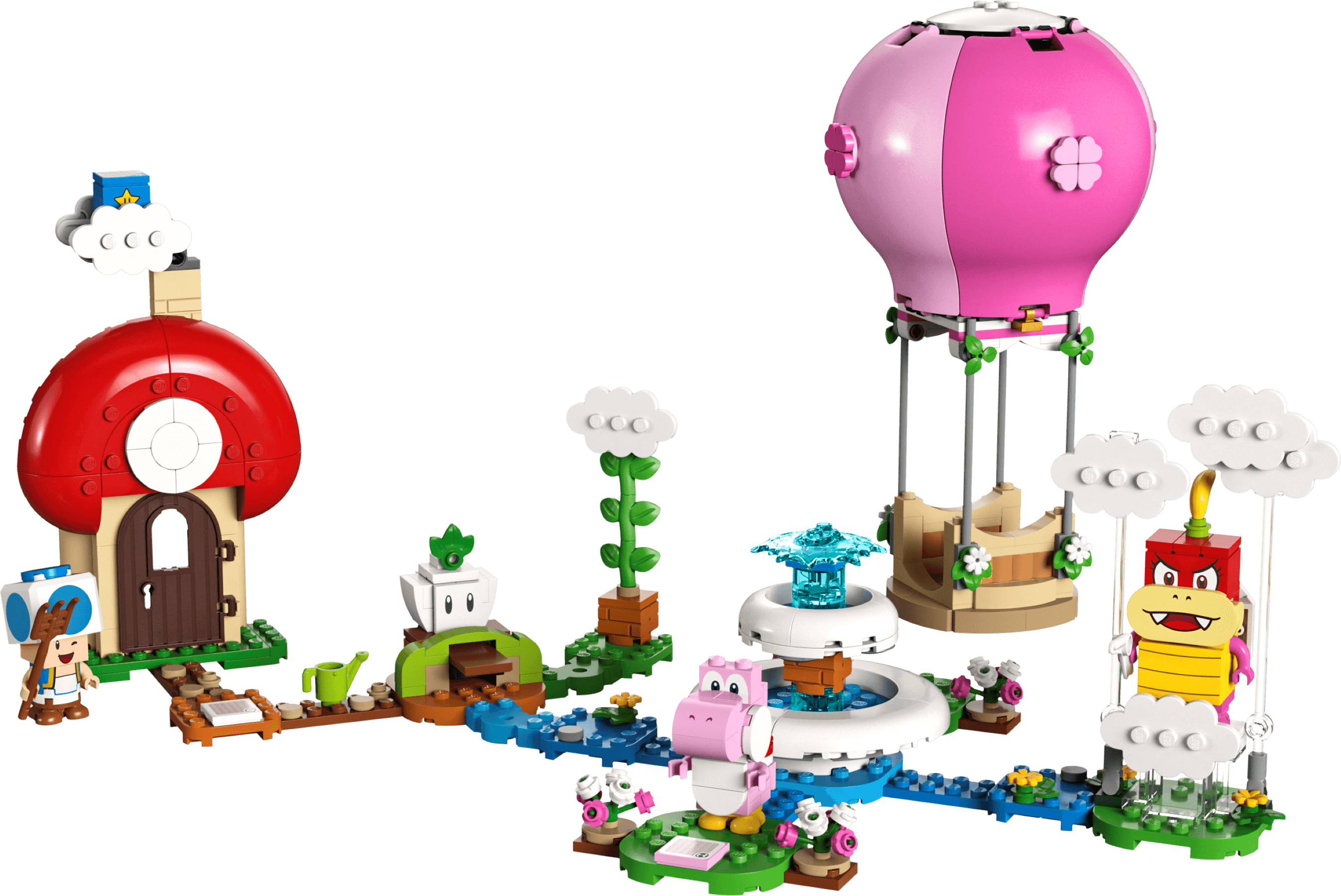 Peach – lot balonem i ogródek – zestaw rozszerzający