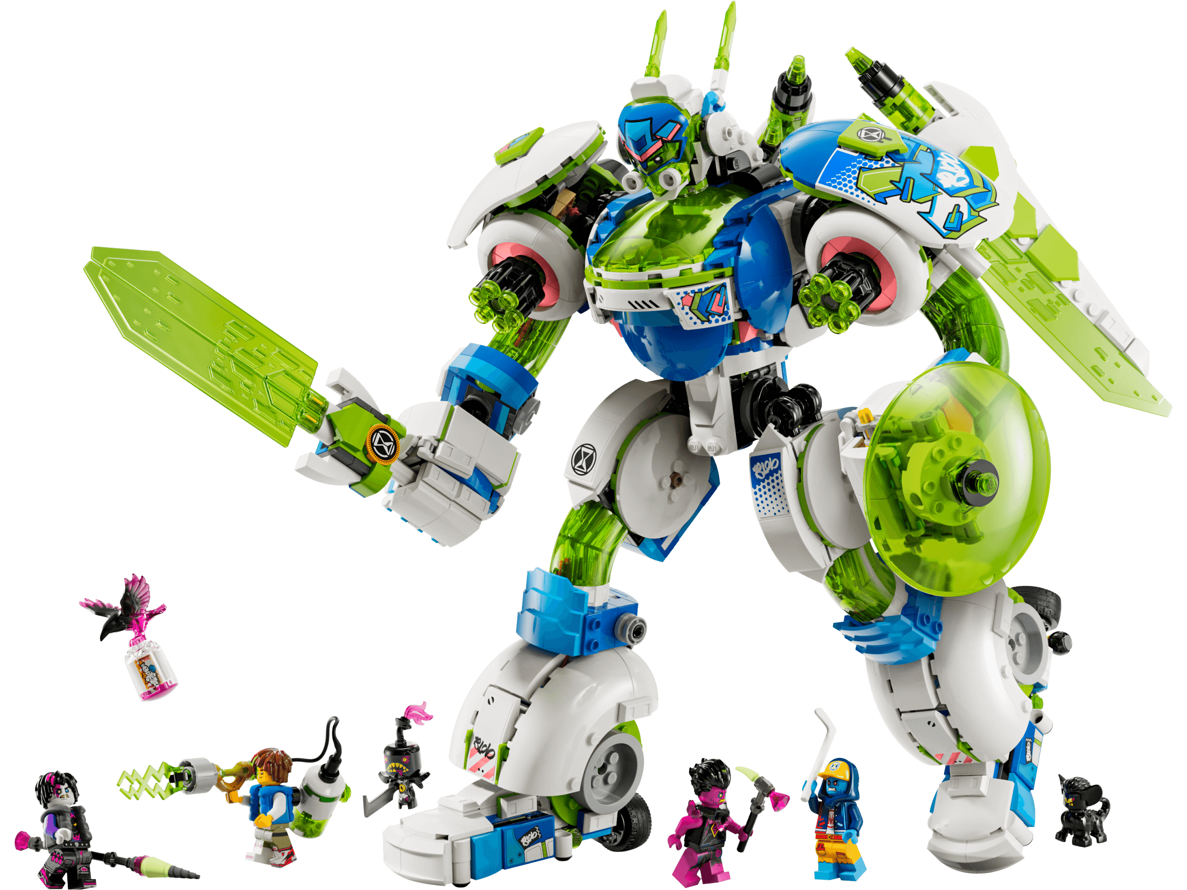 Mech-rycerz Mateo i Z-Bloba