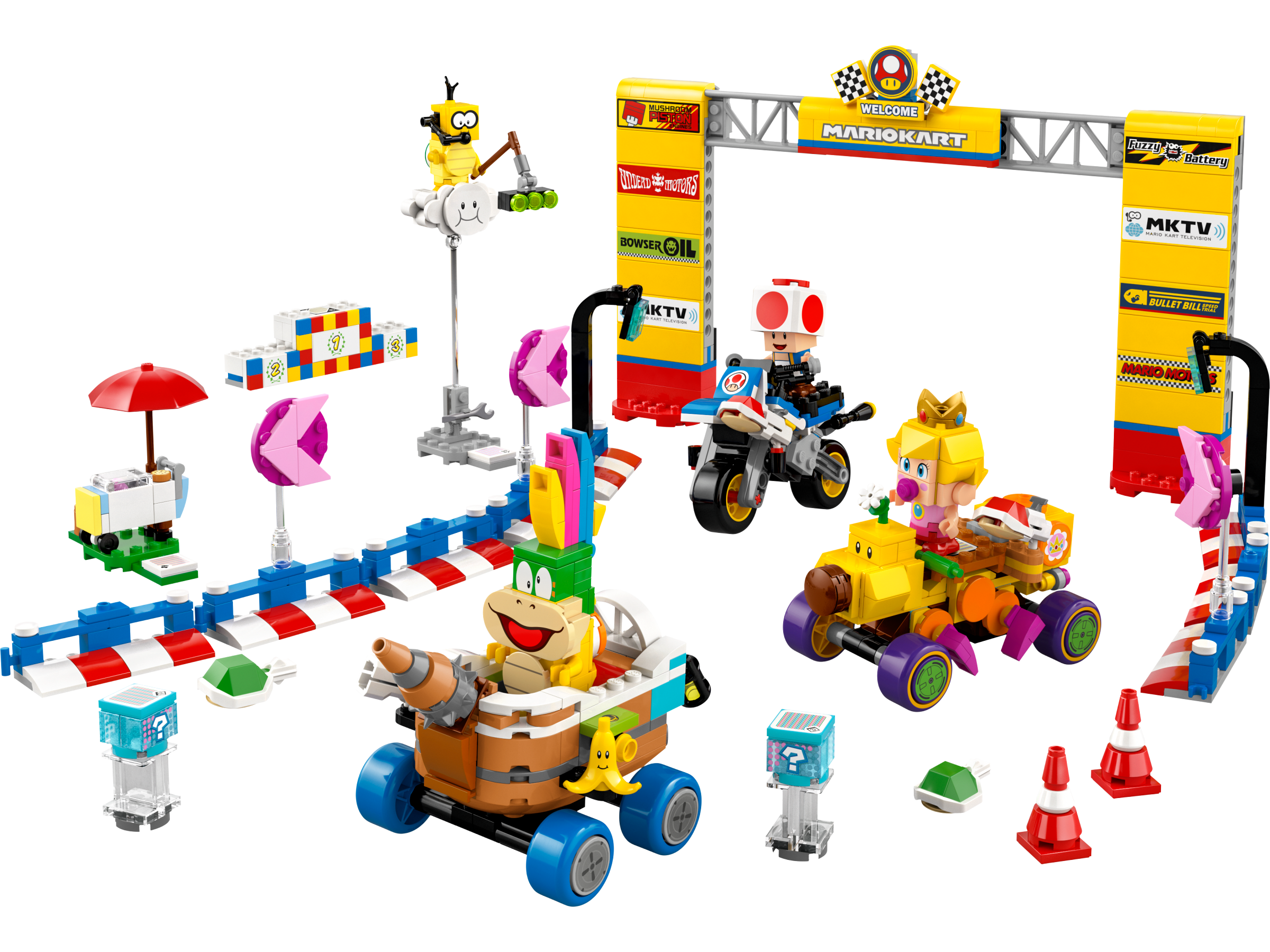 Mario Kart – Zestaw Baby Peach i Grand Prix