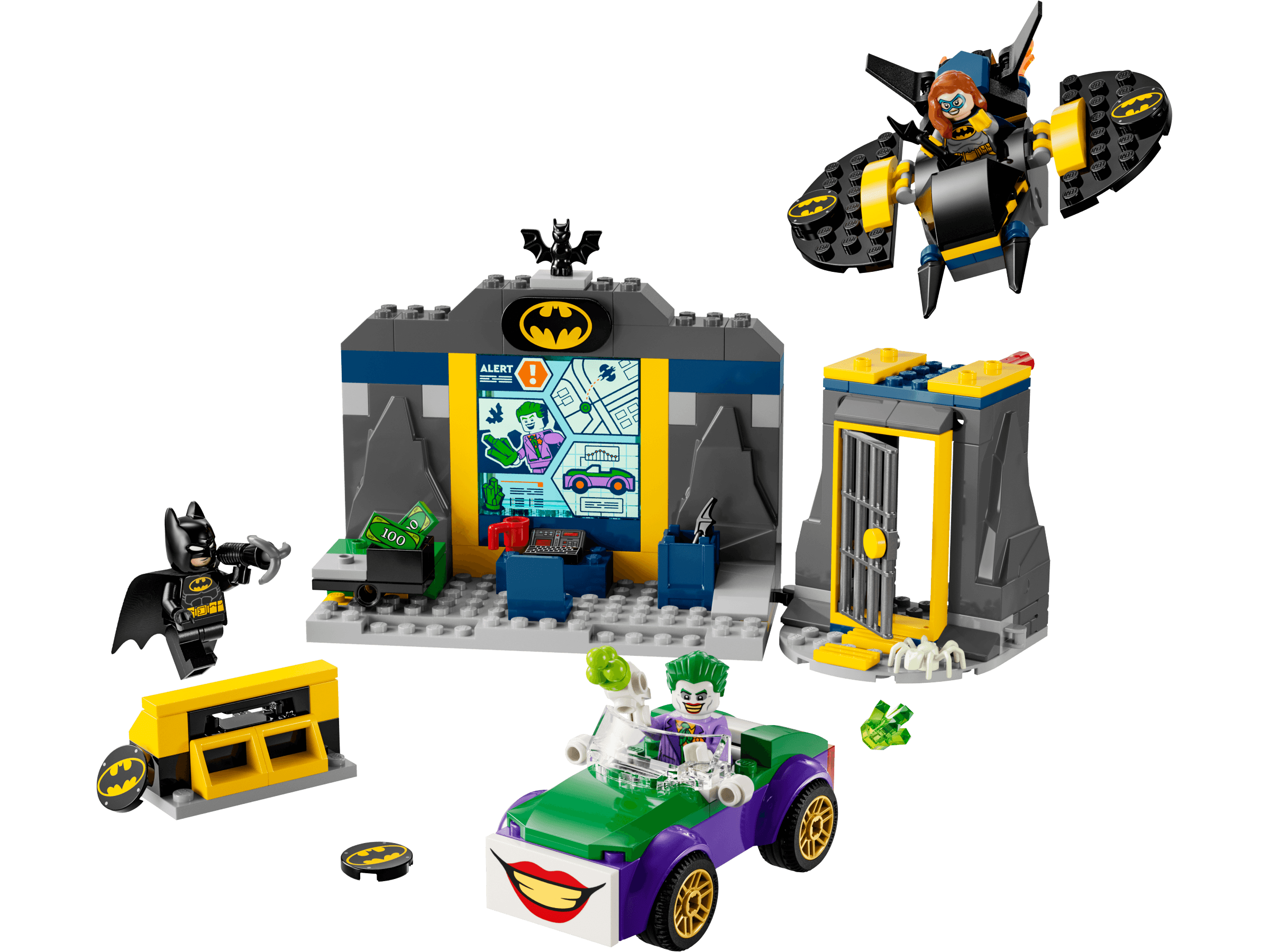Jaskinia Batmana z Batmanem, Batgirl i Jokerem