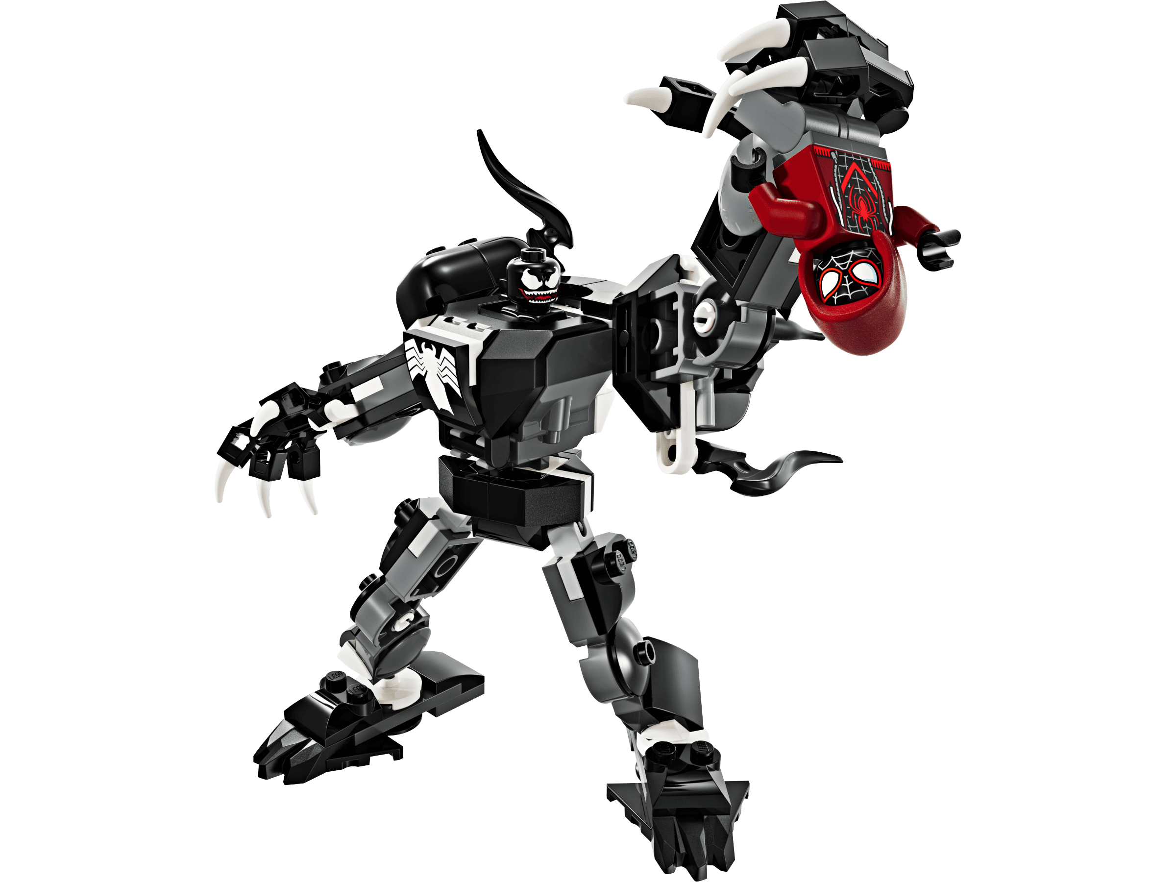 Mechaniczna zbroja Venoma vs. Miles Morales
