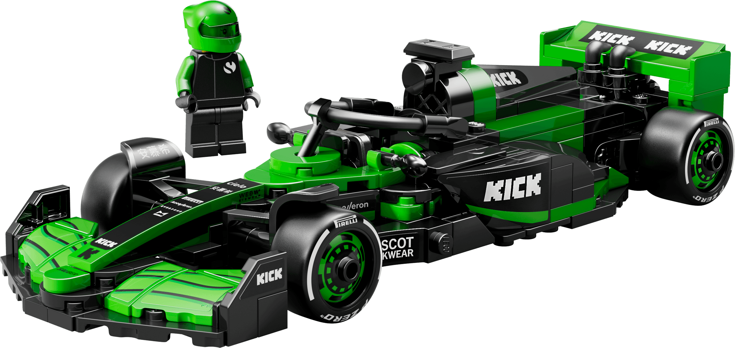 Bolid F1 KICK Sauber Team C44