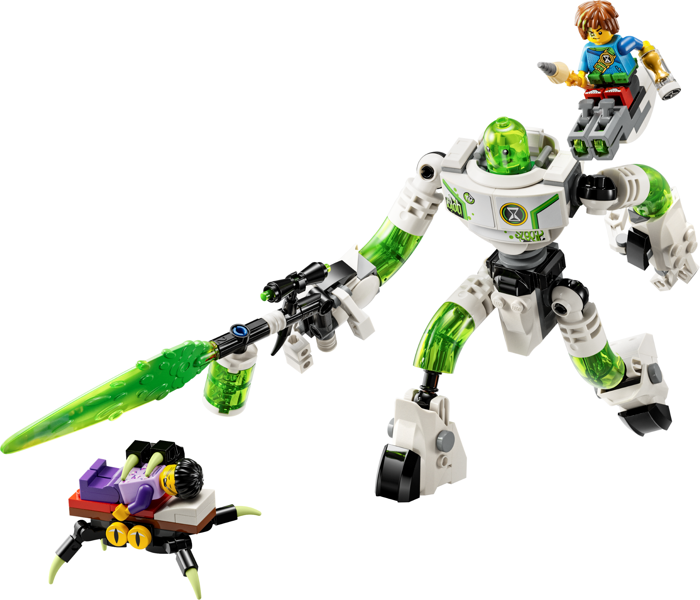 Mateo i robot Z-Blob